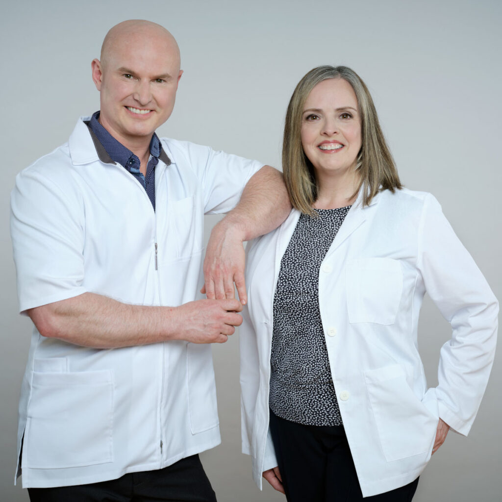 Michael Battell and Trish from Battell Denture Clinic